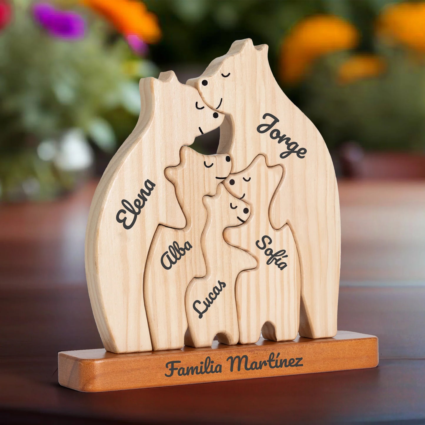Familia Osos Personalizado