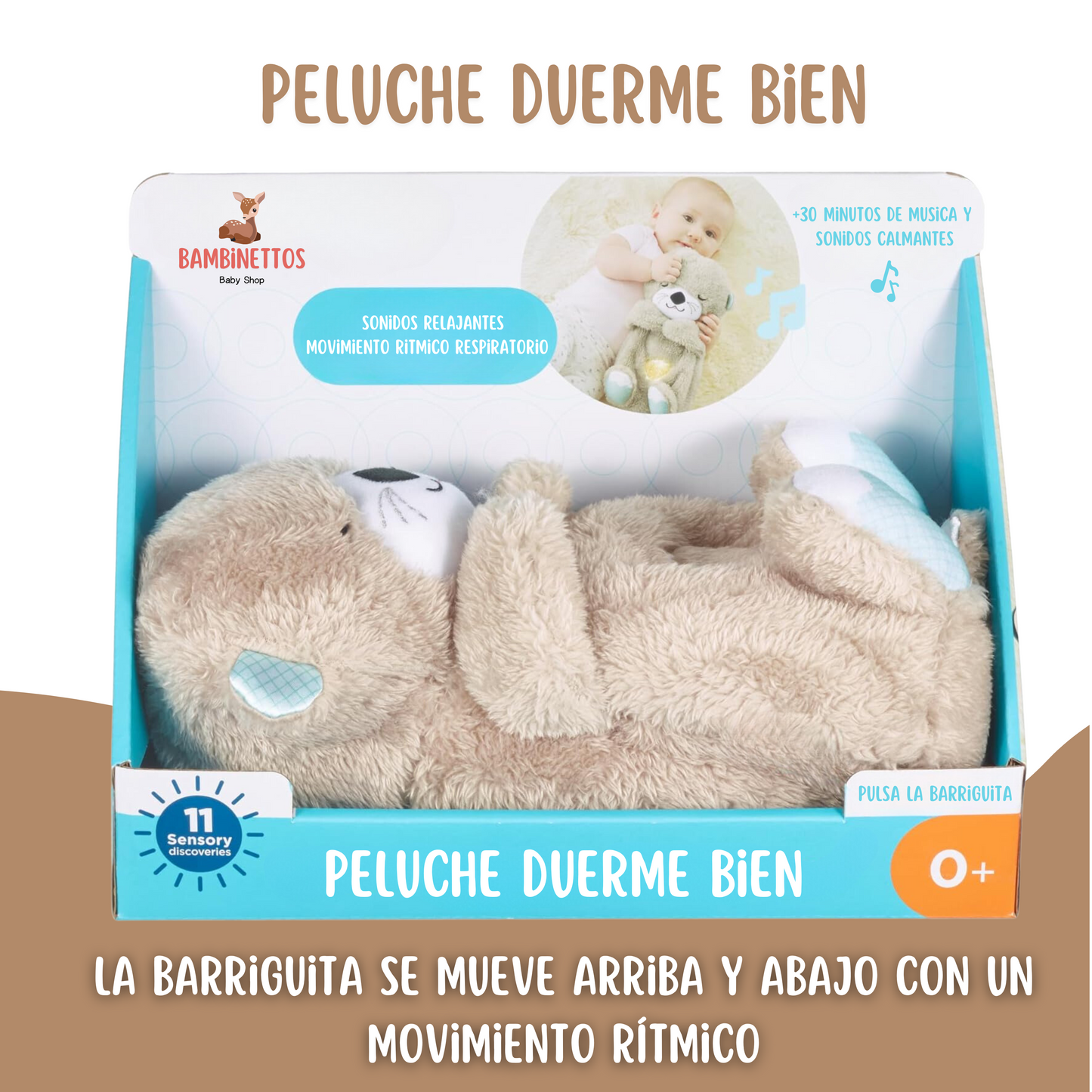 PELUCHE DUERME BIEN 💤