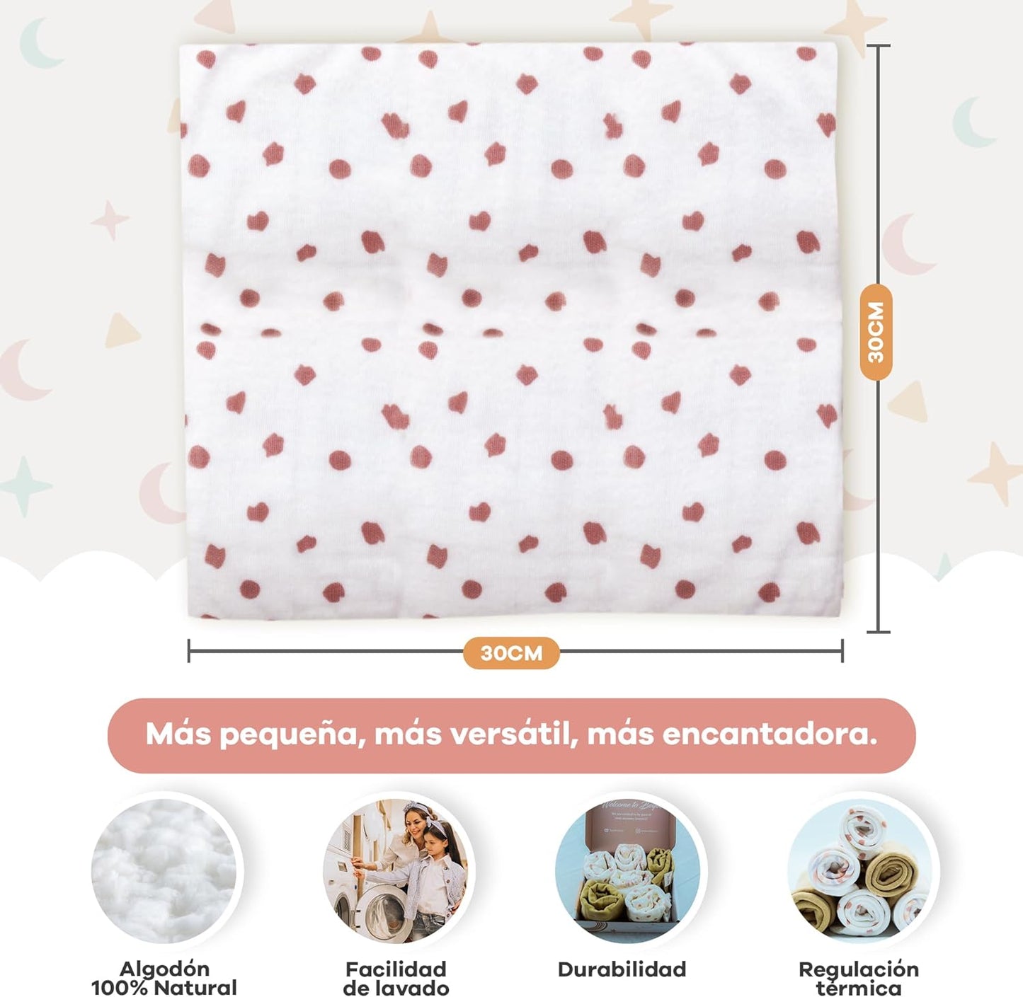 PACK MUSELINAS EXTRA SUAVES