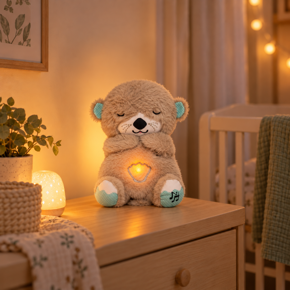 Bambinetto Duermebien – Peluche que respira con luz y nanas